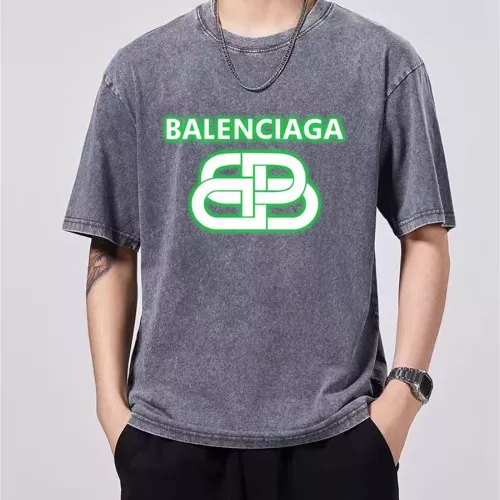 Wholesale Balenciaga T-Shirts Short Sleeved For Men #1347012 $45.00 USD, Wholesale Quality Replica Balenciaga T-Shirts