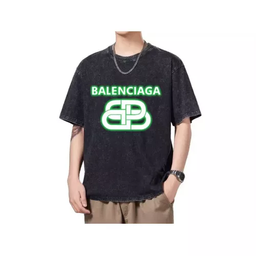 Wholesale Balenciaga T-Shirts Short Sleeved For Men #1347013 $45.00 USD, Wholesale Quality Replica Balenciaga T-Shirts