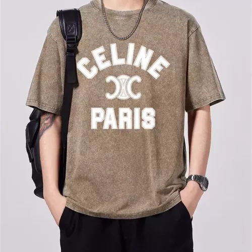 Wholesale Celine T-Shirts Short Sleeved For Men #1347014 $45.00 USD, Wholesale Quality Replica Celine T-Shirts