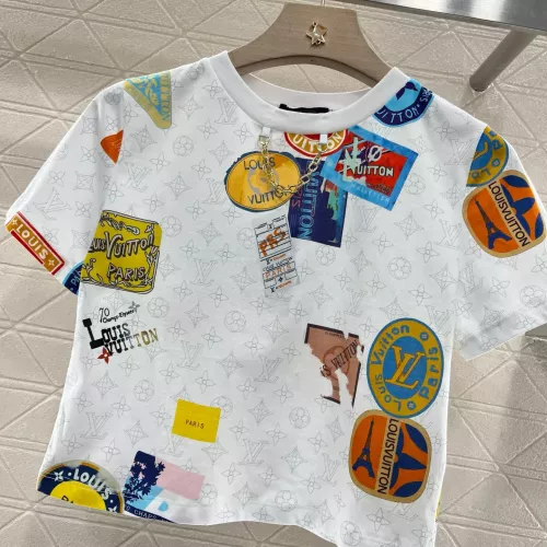 Wholesale Louis Vuitton LV T-Shirts Short Sleeved For Women #1347024 $60.00 USD, Wholesale Quality Replica Louis Vuitton LV T-Shirts