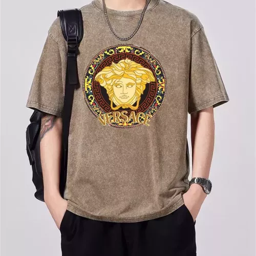 Wholesale Versace T-Shirts Short Sleeved For Men #1347044 $45.00 USD, Wholesale Quality Replica Versace T-Shirts