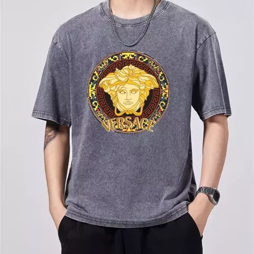 Wholesale Versace T-Shirts Short Sleeved For Men #1347046 $45.00 USD, Wholesale Quality Replica Versace T-Shirts