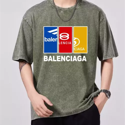 Wholesale Balenciaga T-Shirts Short Sleeved For Men #1347049 $45.00 USD, Wholesale Quality Replica Balenciaga T-Shirts