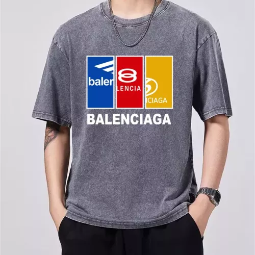 Wholesale Balenciaga T-Shirts Short Sleeved For Men #1347050 $45.00 USD, Wholesale Quality Replica Balenciaga T-Shirts