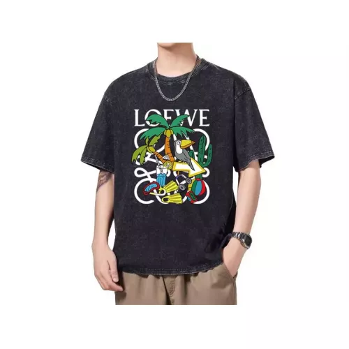 Wholesale LOEWE T-Shirts Short Sleeved For Men #1347055 $45.00 USD, Wholesale Quality Replica LOEWE T-Shirts