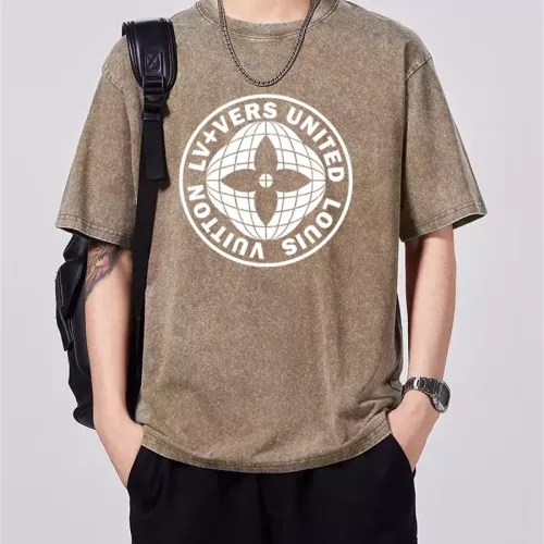Wholesale Louis Vuitton LV T-Shirts Short Sleeved For Men #1347056 $45.00 USD, Wholesale Quality Replica Louis Vuitton LV T-Shirts