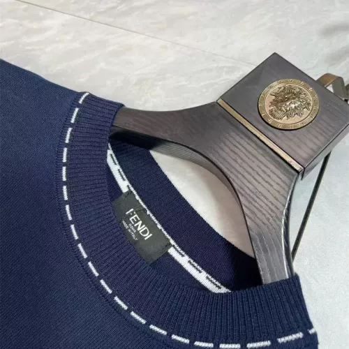 Replica Fendi T-Shirts Short Sleeved For Men #1347080 $45.00 USD for Wholesale