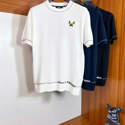 Replica Fendi T-Shirts Short Sleeved For Men #1347081 $45.00 USD for Wholesale