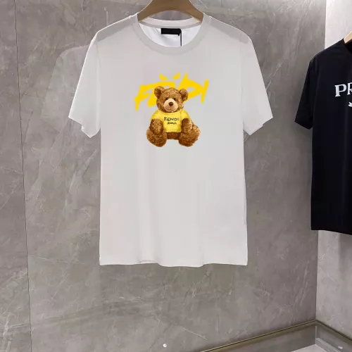 Wholesale Fendi T-Shirts Short Sleeved For Unisex #1347111 $25.00 USD, Wholesale Quality Replica Fendi T-Shirts
