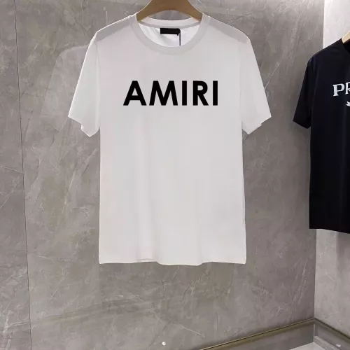 Wholesale Amiri T-Shirts Short Sleeved For Unisex #1347129 $25.00 USD, Wholesale Quality Replica Amiri T-Shirts