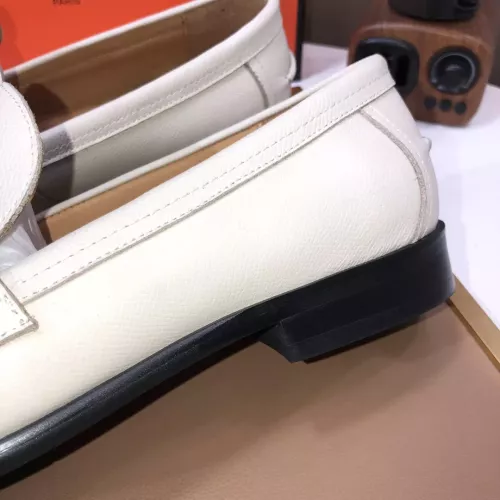 Replica Hermes Leather Shoes For Men #1347408 $100.00 USD for Wholesale