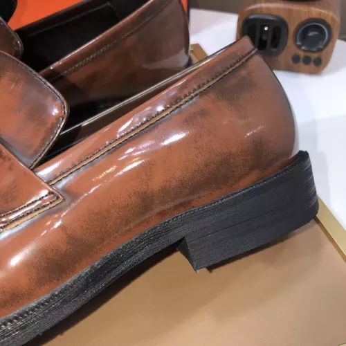 Replica Hermes Leather Shoes For Men #1347412 $92.00 USD for Wholesale