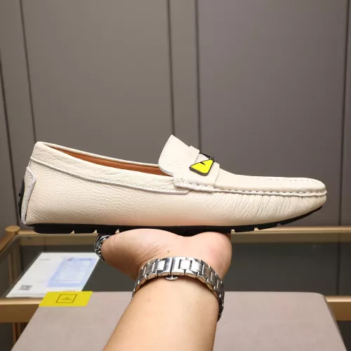 Replica Fendi Leather Shoes For Men #1347415 $80.00 USD for Wholesale