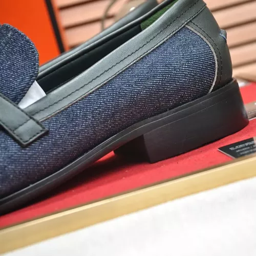 Replica Hermes Leather Shoes For Men #1347438 $98.00 USD for Wholesale