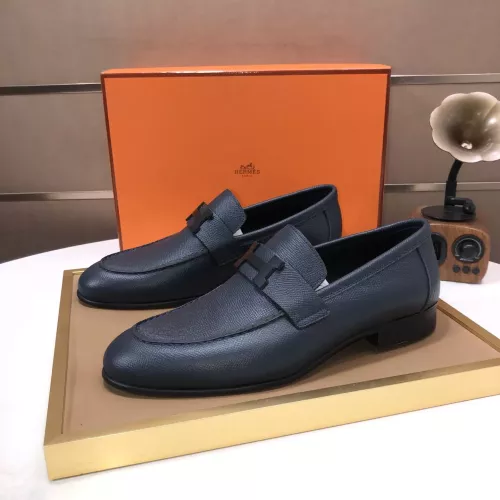 Wholesale Hermes Leather Shoes For Men #1347446 $100.00 USD, Wholesale Quality Replica Hermes Leather Shoes