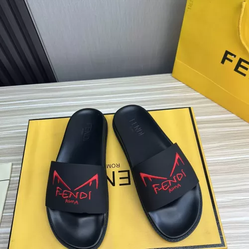 Replica Fendi Slippers For Men #1347478 $56.00 USD for Wholesale