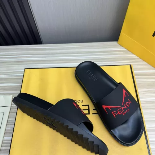 Replica Fendi Slippers For Men #1347478 $56.00 USD for Wholesale