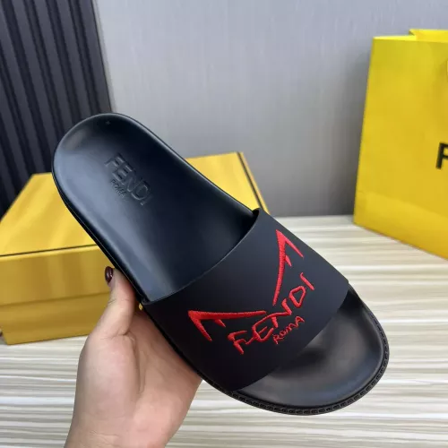 Replica Fendi Slippers For Men #1347478 $56.00 USD for Wholesale