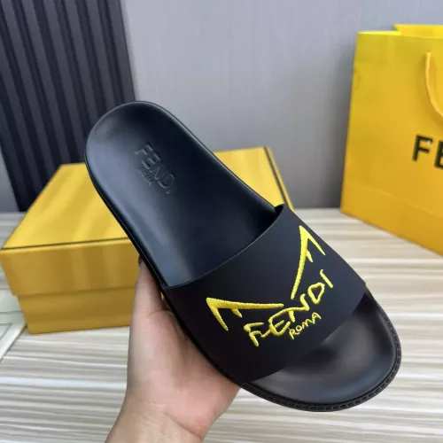 Replica Fendi Slippers For Men #1347479 $56.00 USD for Wholesale