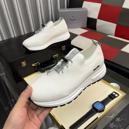 Wholesale Prada Casual Shoes For Men #1347481 $76.00 USD, Wholesale Quality Replica Prada Casual Shoes