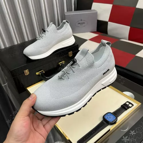 Wholesale Prada Casual Shoes For Men #1347482 $76.00 USD, Wholesale Quality Replica Prada Casual Shoes