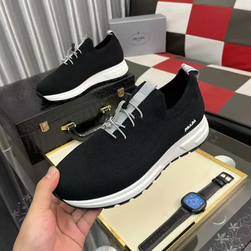 Wholesale Prada Casual Shoes For Men #1347483 $76.00 USD, Wholesale Quality Replica Prada Casual Shoes