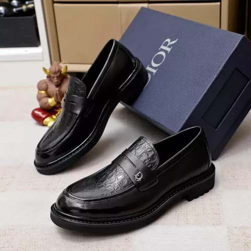 Wholesale Christian Dior Leather Shoes For Men #1347517 $98.00 USD, Wholesale Quality Replica Christian Dior Leather Shoes