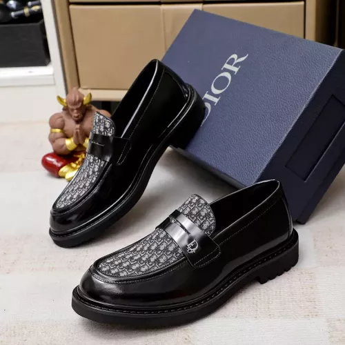 Wholesale Christian Dior Leather Shoes For Men #1347521 $98.00 USD, Wholesale Quality Replica Christian Dior Leather Shoes
