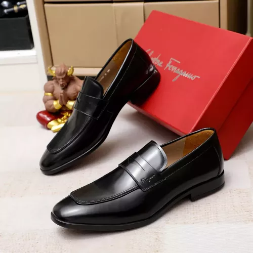 Wholesale Salvatore Ferragamo Leather Shoes For Men #1347526 $108.00 USD, Wholesale Quality Replica Salvatore Ferragamo Leather Shoes