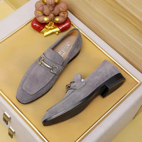 Wholesale Salvatore Ferragamo Leather Shoes For Men #1347528 $108.00 USD, Wholesale Quality Replica Salvatore Ferragamo Leather Shoes