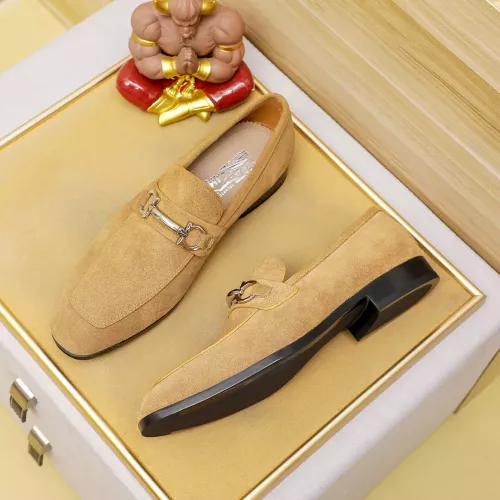 Wholesale Salvatore Ferragamo Leather Shoes For Men #1347529 $108.00 USD, Wholesale Quality Replica Salvatore Ferragamo Leather Shoes