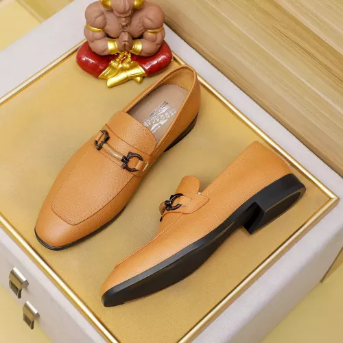 Wholesale Salvatore Ferragamo Leather Shoes For Men #1347531 $108.00 USD, Wholesale Quality Replica Salvatore Ferragamo Leather Shoes
