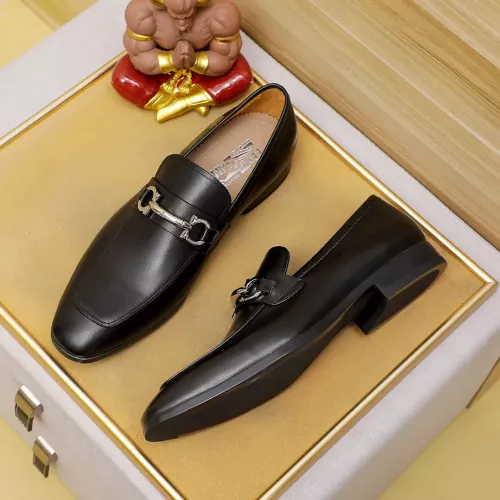 Wholesale Salvatore Ferragamo Leather Shoes For Men #1347533 $108.00 USD, Wholesale Quality Replica Salvatore Ferragamo Leather Shoes