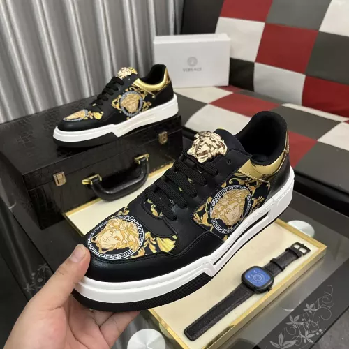 Wholesale Versace Casual Shoes For Men #1347544 $80.00 USD, Wholesale Quality Replica Versace Casual Shoes