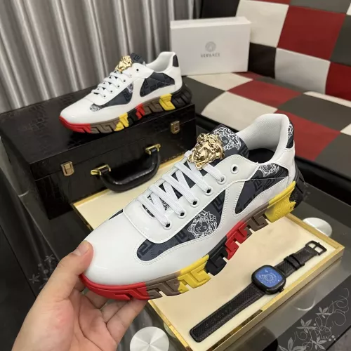 Wholesale Versace Casual Shoes For Men #1347546 $76.00 USD, Wholesale Quality Replica Versace Casual Shoes