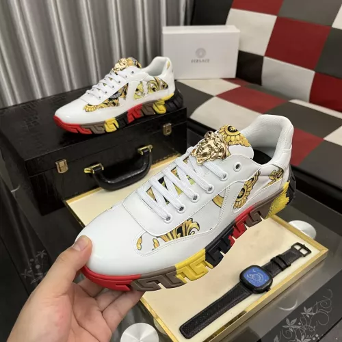Wholesale Versace Casual Shoes For Men #1347548 $76.00 USD, Wholesale Quality Replica Versace Casual Shoes