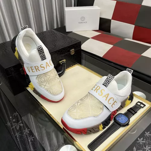 Wholesale Versace Casual Shoes For Men #1347550 $76.00 USD, Wholesale Quality Replica Versace Casual Shoes