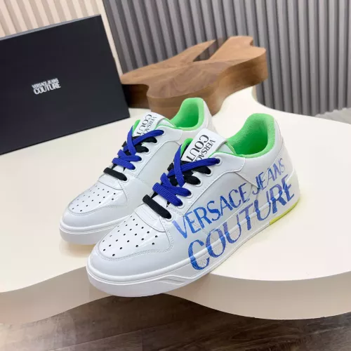 Wholesale Versace Casual Shoes For Men #1347555 $130.00 USD, Wholesale Quality Replica Versace Casual Shoes