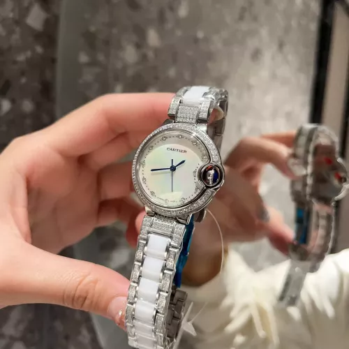 Wholesale Cartier AAA Quality Watches For Women #1347578 $165.00 USD, Wholesale Quality Replica Cartier AAA Quality Watches
