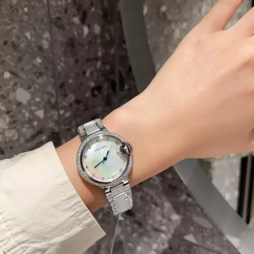 Replica Cartier AAA Quality Watches For Women #1347578 $165.00 USD for Wholesale