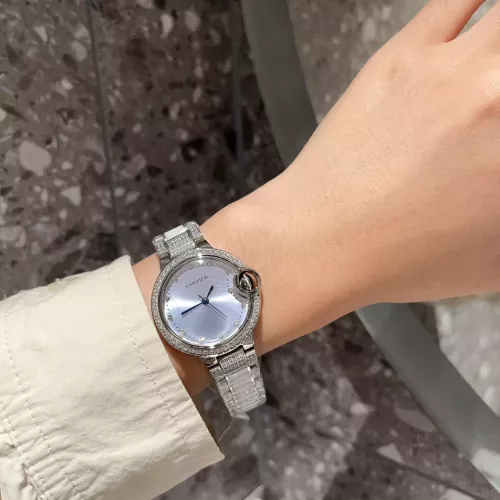 Replica Cartier AAA Quality Watches For Women #1347578 $165.00 USD for Wholesale