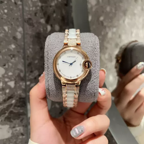 Wholesale Cartier AAA Quality Watches For Women #1347580 $165.00 USD, Wholesale Quality Replica Cartier AAA Quality Watches