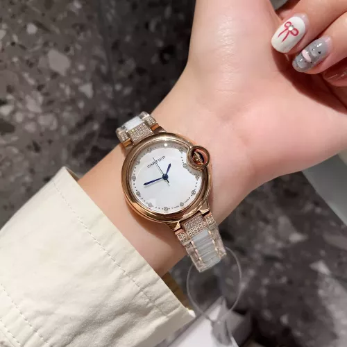 Replica Cartier AAA Quality Watches For Women #1347580 $165.00 USD for Wholesale