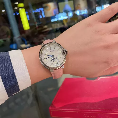 Replica Cartier AAA Quality Watches For Women #1347583 $102.00 USD for Wholesale