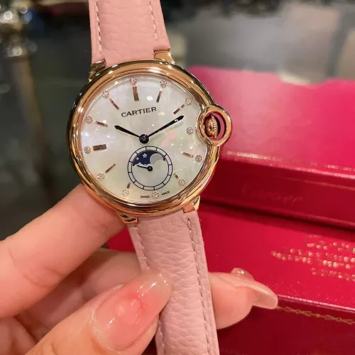 Wholesale Cartier AAA Quality Watches For Women #1347588 $108.00 USD, Wholesale Quality Replica Cartier AAA Quality Watches