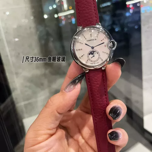 Replica Cartier AAA Quality Watches For Women #1347589 $102.00 USD for Wholesale
