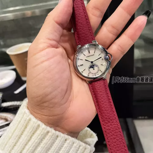 Replica Cartier AAA Quality Watches For Women #1347589 $102.00 USD for Wholesale