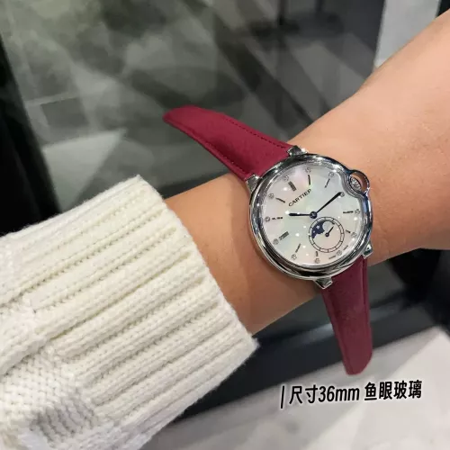 Replica Cartier AAA Quality Watches For Women #1347589 $102.00 USD for Wholesale