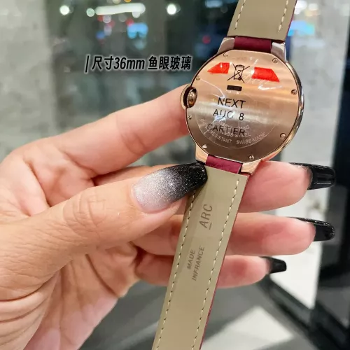 Replica Cartier AAA Quality Watches For Women #1347590 $108.00 USD for Wholesale
