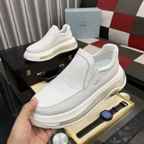 Wholesale Prada Casual Shoes For Men #1347651 $112.00 USD, Wholesale Quality Replica Prada Casual Shoes